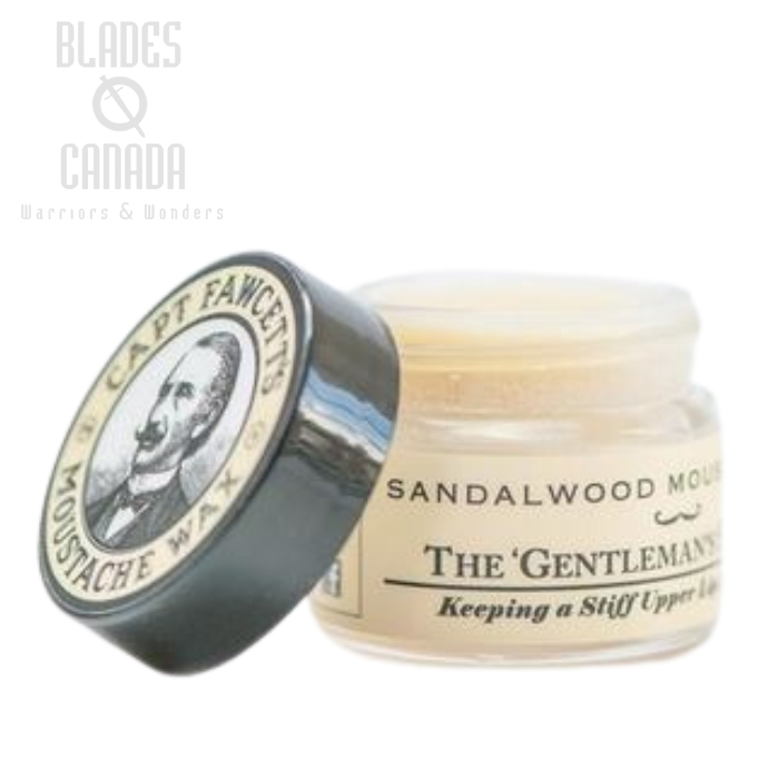 Captain Fawcett's Sandalwood Moustache Wax - 15ml